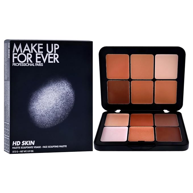 HD Skin All In One Palette - Sculpting by Make Up For Ever for Women - 0.9 oz Palette-VivaGrace Women