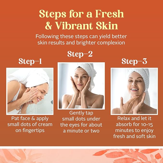 Envy Vitamin C & Vitamin E Under Eye Cream - For Dark Circles and Puffiness, Brightening & Anti-Aging Under Eye Cream - Rejuvenates Fatigued Eyes - Cruelty Free Korean Skin Care - 1.01 OZ-VivaGrace Women