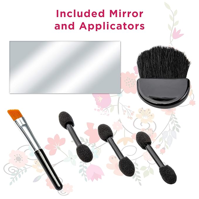 Makeup Kit Gift Set - 41 Eye Shadows, 7 Body Glitters, 1 Lip Liner Pencil, 1 Lipsticks, 4 Blushs, Eye liner pencil, 5 Concealers, 2 Lip Gloss, 5 Bronzers, Mirror-VivaGrace Women