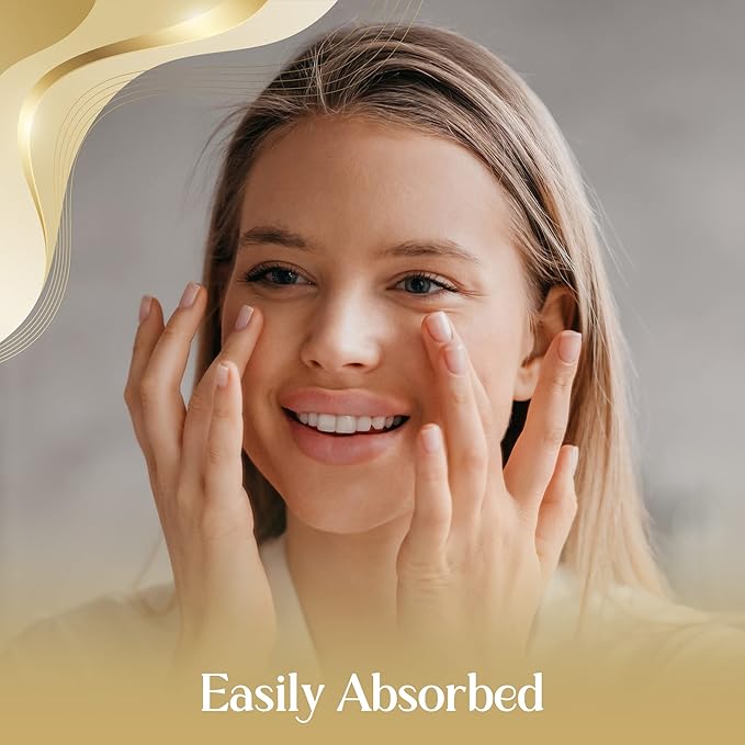 OROGOLD 24K Intensive Eye Serum for Wrinkles, Puffiness - Anti Aging Serum For Youthful Looking Skin - Under Eye Skin Softening Serum - 50 ml. / 1.76 fl. oz.-VivaGrace Women