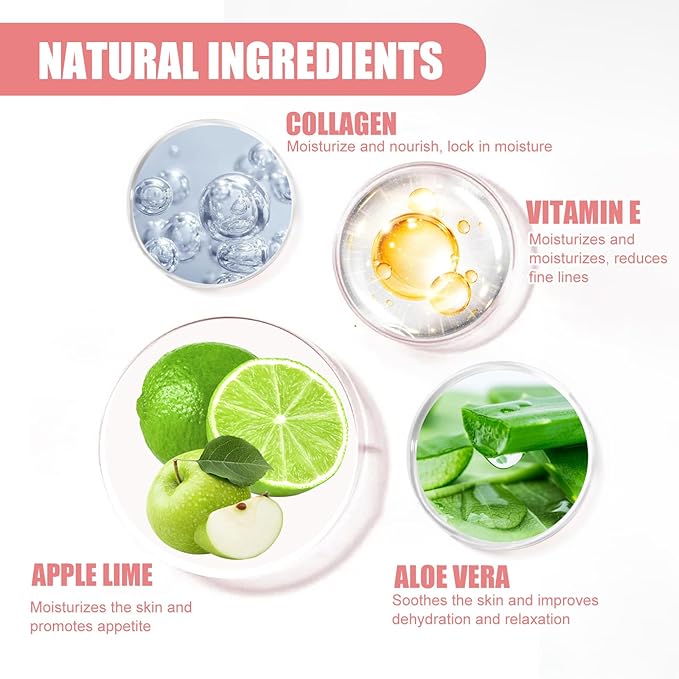 Bee Lip Balm Honey Pot,3 PCS Strawberry&Honey&Apple Lime Lip Sleeping Mask,Hydrating Prevention Dry and Cracked Lip Scrubs Exfoliator Lip Care,Moisturizing Lip Mask Overnight Reduces Lip Lines-VivaGrace Women