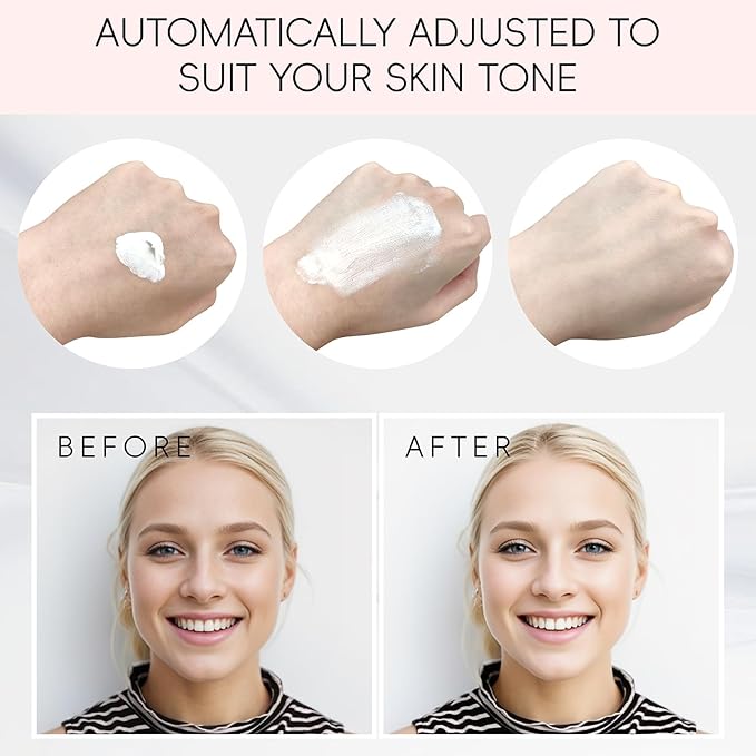 Color Changing Foundation Liquid, Skintone Matching Foundation, Full Coverage, Long Lasting, Lightweight Coverage, Oil Free and Silicon Free, Double Wear, Lightening, Sweat and Water Resistant-VivaGrace Women