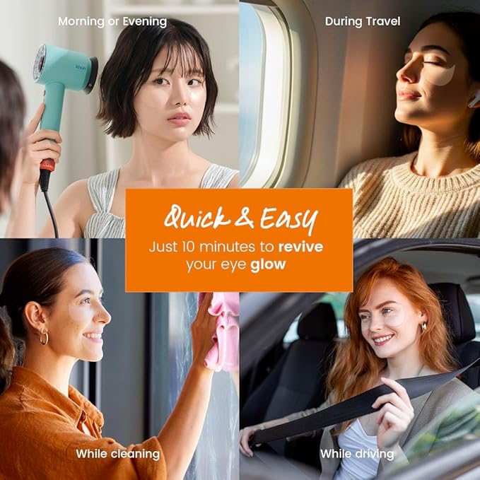 Caffeine Under Eye Patches: 30 Pairs Korean Hydrogel Eye Masks for Dark Circles Puffiness Relief with Niacinamide Hyaluronic Acid - Undereye Brightening Hydrating Anti-Wrinkle Treatment-VivaGrace Women