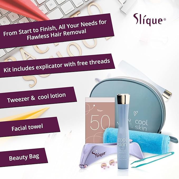 Facial Hair Removal for Women | Beauty Starter Gift Set | Face Hair Removal For Women | Hair Remover for Face Threading Tool | Skin Care Set Routine Kit | Skin Care Routine Kit For Women-VivaGrace Women