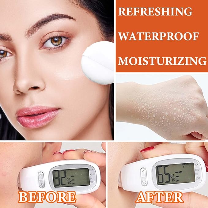 Oil Control Loose Face Powder,Translucent Setting Powder With a Powder Puff Long Lasting Makeup Covering Blemishes Brightens Skin Tone,Natural Matte Loose Powder for Women(1)-VivaGrace Women