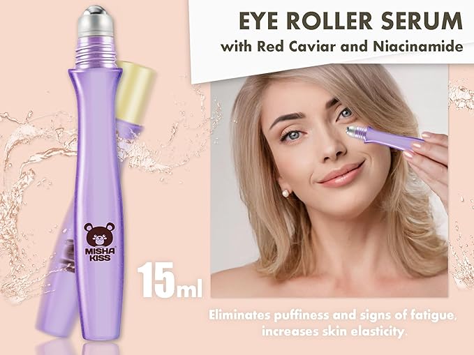 Lifting, Moisturizing and Hydrating, Anti-Aging, Anti-Wrinkle Skin Care Variety Set of 3 for Puffy Eyes, Dark Circles, Eye Bags, Fine Lines | Under Eye Patches 30 Piece | Serum | Cream.-VivaGrace Women