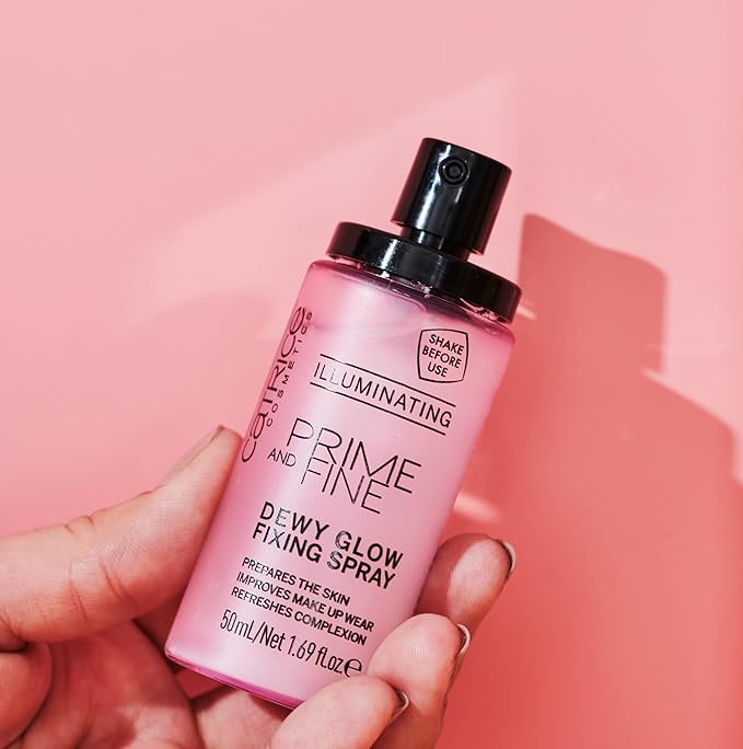 Catrice | Prime & Fine Illuminating Dewy Glow Spray | Transparent and Fast Drying Fixing Spray| Paraben Free & Vegan | Cruelty Free (Pack of 3)-VivaGrace Women