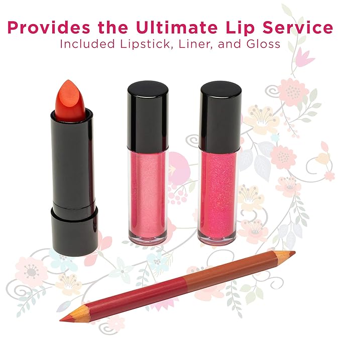 Makeup Kit Gift Set - 41 Eye Shadows, 7 Body Glitters, 1 Lip Liner Pencil, 1 Lipsticks, 4 Blushs, Eye liner pencil, 5 Concealers, 2 Lip Gloss, 5 Bronzers, Mirror-VivaGrace Women