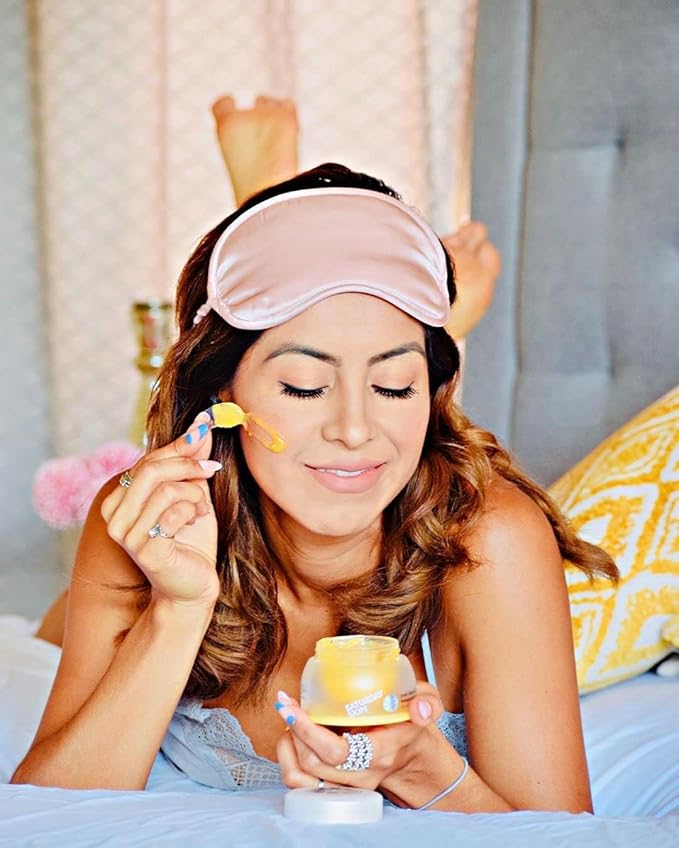 Saturday Skin Yuzu Vitamin C Sleep Mask Regenerist Retinol Ultra Rich Face Moisturizer Cream Smooth Skin and Reduce Wrinkles Ideal for All Skin Types-VivaGrace Women