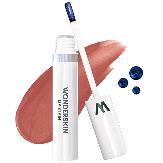 Wonderskin Wonder Blading All Day Lip Stain Peel Off Masque - Long Lasting, Waterproof and Transfer Proof Nude Lip Tint, Matte Finish Peel Off Makeup (Lovely Masque)-VivaGrace Women