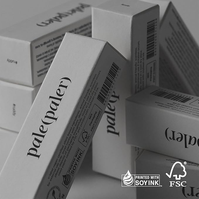 Nourishing Vegan Lip Balm, Unscented Lip Balm with Shea Butter and Plant-Based Oil, Non-Sticky Lip Balm with a Melting Texture, 0.13 oz. (#Pale (Clear))-VivaGrace Women