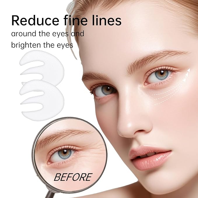 Novoy 7 Pairs Bio-Collagen Real Deep Eye Patches - 6-in-1 Retinol Overnight Eye Patches for Dark Circles, Puffiness & Wrinkles | 2% Caffeine+Hyaluronic+Niacinamide, Korean Popular Eye Mask - ROSE-VivaGrace Women