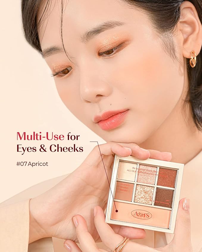 AMTS Off Sienna & Authentic Amber Eyeshadow Palettes Set, Valentine's gifts for teen girls, women | Matte Shimmer Metallic, Long Lasting-VivaGrace Women