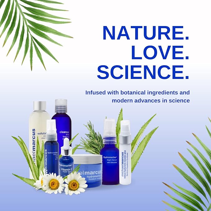 Michael Marcus Anti Fatigue Eye Masque - Intensive Peptide Complex Targeting Under Eye Bag Volume & Darkness - Natural Cruelty-Free -(1oz Bottle)-VivaGrace Women