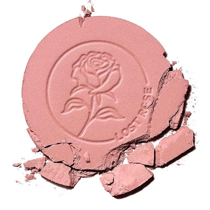 Face Blush, Powder Blush Makeup, Longlasting Highly Pigmented Face makeup, Smooth, Vegan & Cruelty Free, 1 Count, 04 LOST ROSE-VivaGrace Women