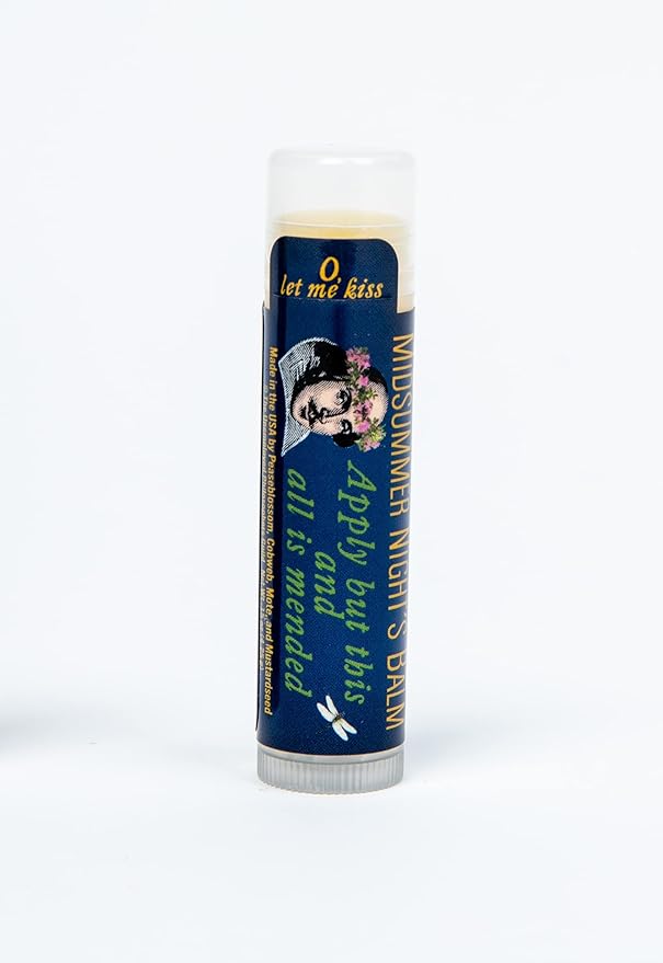 Shakespeare's Midsummer Night's Lip Balm Tube, Cherry Flavored - Cruelty-Free and Made in the USA from Natural and Imported Ingredients-VivaGrace Women