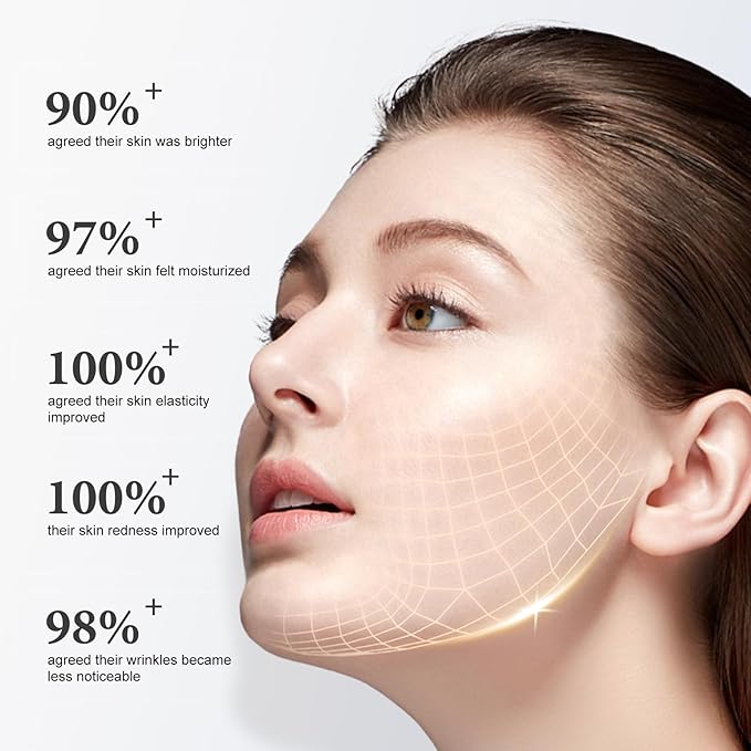 ISTON 4 Pack Collagen Face Mask, Collagen Real Deep Anti Wrinkle Lifting Mask | Firming,Pore Minimizing | Overnight Hydrating Face Masks Skincare for Glass Skin |TikTok Trend Items Skin Care-VivaGrace Women