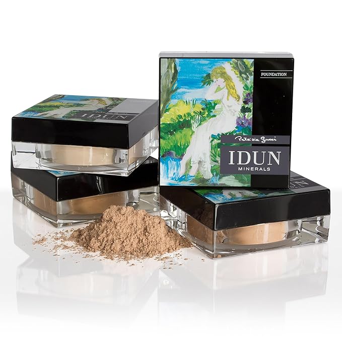 Mineral Powder Foundation - Longwear, Lightweight, Smooth Powder Formula - Blurring, Skin-Perfecting Finish - Vegan and Cruelty Free Formula - 014 Ylva - 0.25 oz-VivaGrace Women