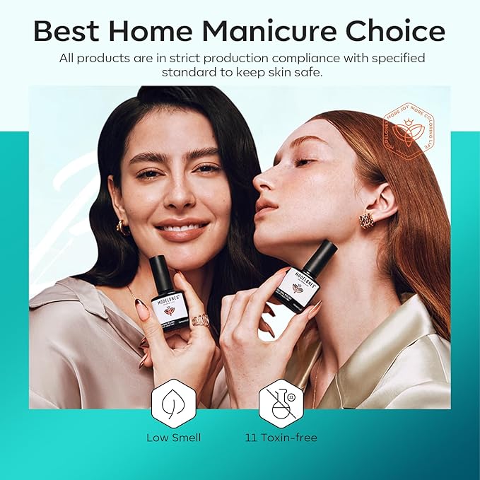 modelones Cat Eye Gel Nail Polish, 6 Colors Glitter Red Green Purple Blue Gel Polish Set with Magnet Sparkle Galaxy Series Nail Gel Polish Kit Soak Off Led Nail Art Manicure Salon DIY Gifts-VivaGrace Women