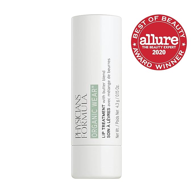 Orangic Lip Balm By Physicians Formula Organic Wear All Natural Lip Treatment Lip Balm, Dermatologist Tested-VivaGrace Women