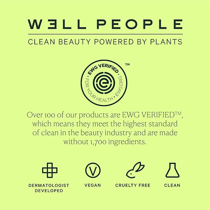 Well People Bio Powder Foundation, Lightweight & Hydrating Foundation For Perfecting & Smoothing Skin, Semi-Matte Finish, Vegan & Cruelty-free, 5C-VivaGrace Women