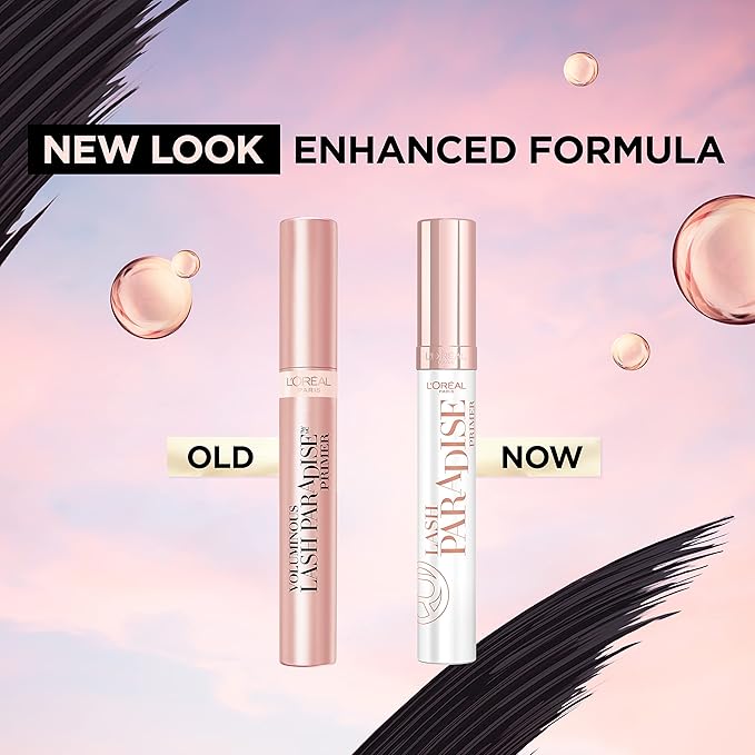 L'Oreal Paris Cosmetics Voluminous Lash Paradise Mascara Primer Base, Millennial Pink, 0.27 Fluid Ounce, Packaging May Vary