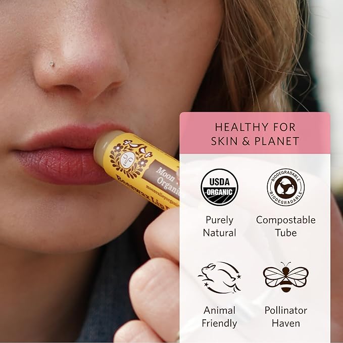 Moon Valley Organics Beeswax Lip Balm for Moisturizing Lips and Cuticles (JUICY BLACKBERRY, 3-Pack)-VivaGrace Women