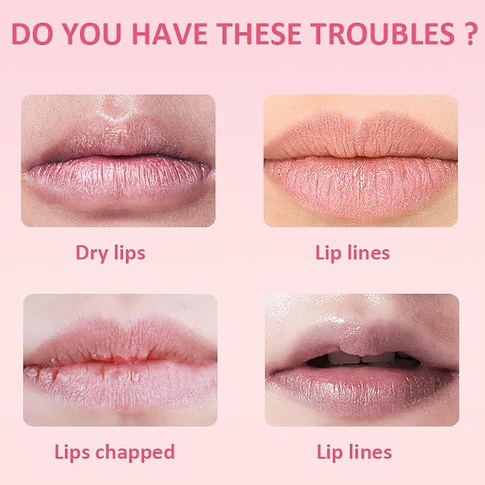 Cherry Lip Mask, Hydrating Lip Mask, Lip Treatment for Dry Cracked Lips, Avocado Coconut Sleeping Lip Mask, Lip Moisturizer Overnight, Intense Lip Repair & Care, 20G-VivaGrace Women