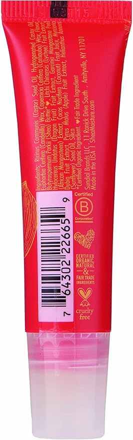 Shea Moisture Fruit Fusion Coconut Water Butter Lip Balm Care for Unisex, 0.5 Ounce-VivaGrace Women