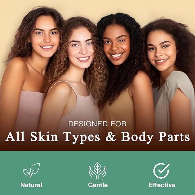 Wax Beads for Hair Removal – 6 Packs, 21oz – Gentle, Effective Hard Waxing Beads for Smooth Skin Bikini, Eyebrow, Face, Legs, Full Body Waxing-VivaGrace Women