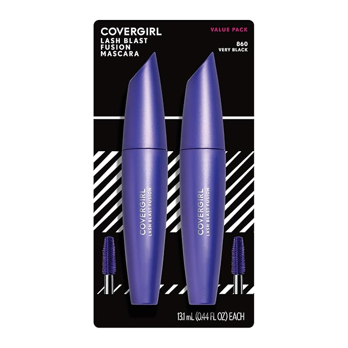 COVERGIRL Lash Blast Fusion Mascara, Twin Pack