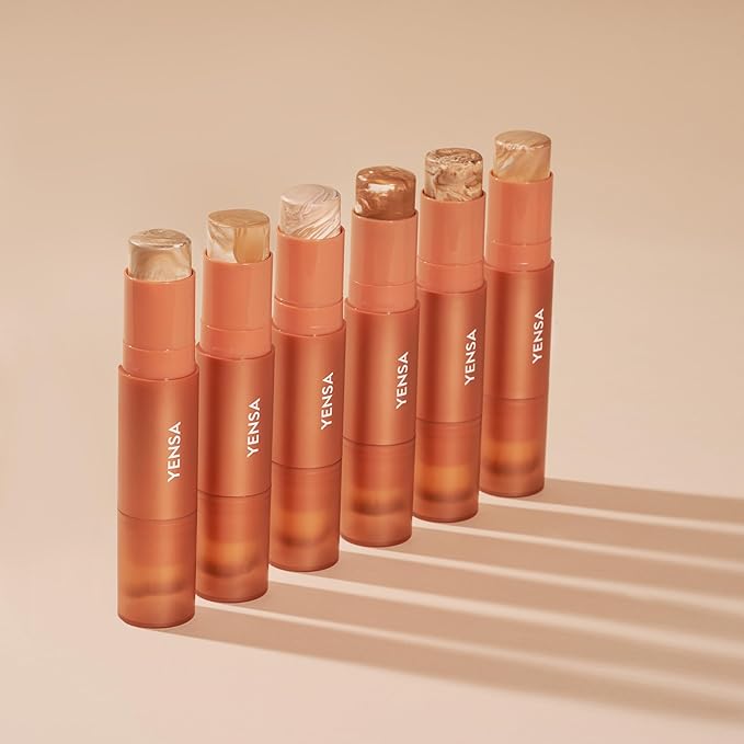 YENSA Super Serum Silk Foundation Stick - Full Coverage Foundation, Contour, Concealer, Bronzer All-In-One 100 mL / 3.5 oz (Fair 1)-VivaGrace Women