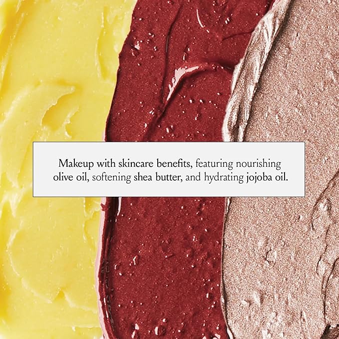 Boomstick Trio ® Color 3 Pack Cream Blush Makeup, Color Blush Stick, Highlighter Stick & Moisturizer for Cheeks, Eyes & Lips, Blendable Vegan Boom Sticks by Cindy Joseph for Older Women, BOOM Beauty-VivaGrace Women