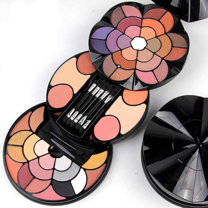 57 Colors Makeup Set (Type N) for Valentines Day Gifts, Professional Makeup Kit for Women Full Kit, High Pigmented Eyeshadow Palette for Beginners, Make up Gifts for Girls and Kids-VivaGrace Women