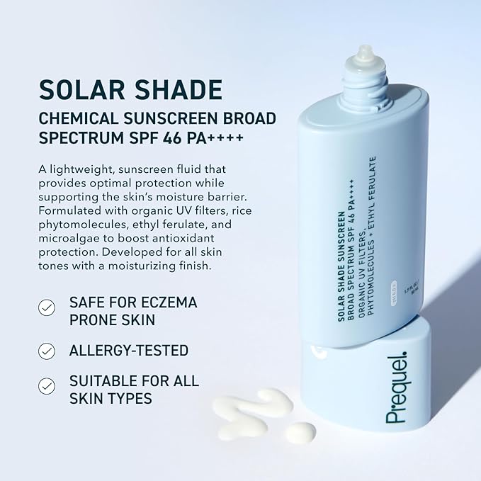 Skin Solar Shade - Moisturizing Face Sunscreen SPF 46 PA++++ Broad Spectrum UV Protection. Hydrating Sunblock for Dry Skin. Lightweight Travel Size Sun Protection, 1.7oz-VivaGrace Women