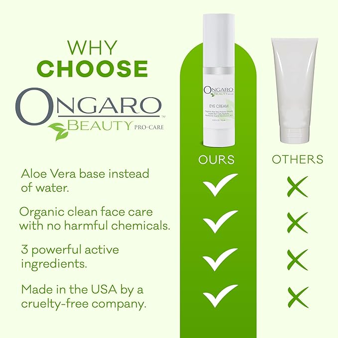 Eye Wrinkle Cream for Women - Organic Anti-Aging Dark Circles Under Eye Treatment - Under Eye Cream for Puffiness and Bags Under Eyes, Crow's Feet- Hyaluronic Acid, Vitamins A, C & E-VivaGrace Women