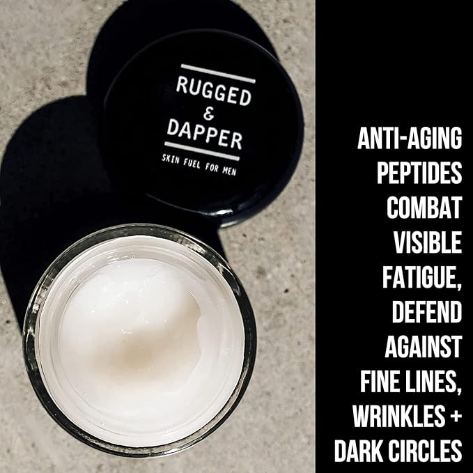 Men's Eye Cream for Dark Circles, Puffiness, Wrinkles & Puffy Eyes, Unscented Gel with Hyaluronic Acid, Vitamin E, Argan Oil, 1 Fl Oz-VivaGrace Women