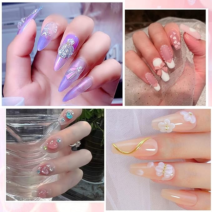 Solid Sculpture Builder Gel for Nails 2PCS, Non-Sticky Hand Solid Builder Gel, Upgrade Solid Extension Gel, 3d Sculpting Gel for Nail Art Design,Clear