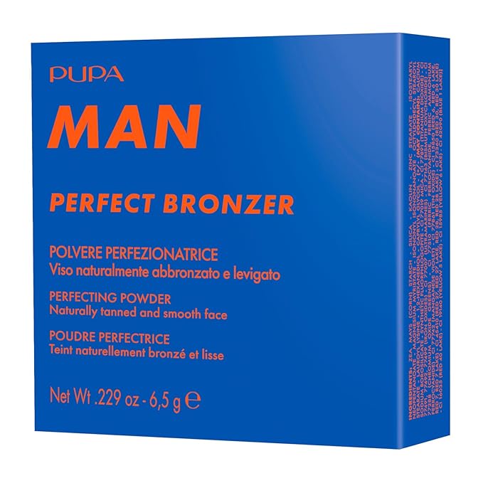 Pupa Milano Perfect Bronzer Perfecting Powder, 001, 0.229 oz - Bronzer Powder - Enriched with Cornstarch and Kaolin - Matte Bronzer - Makeup for Men-VivaGrace Women