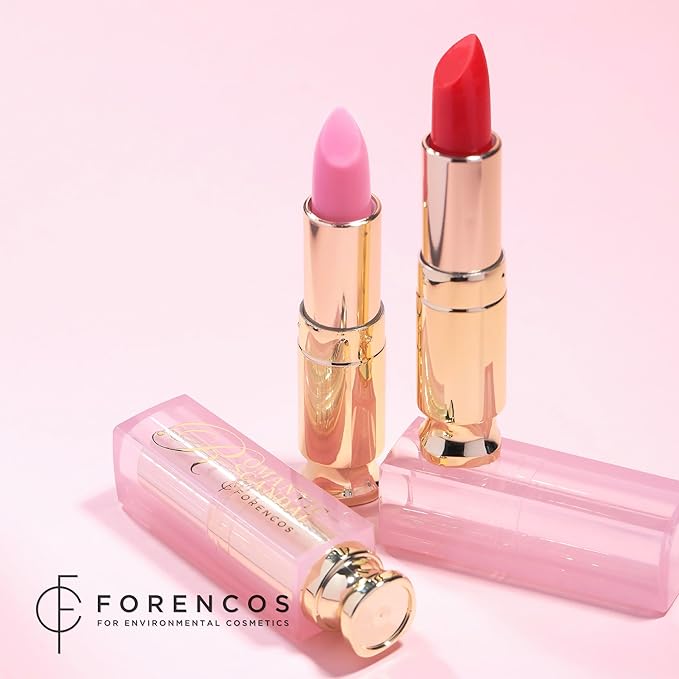 Tinted Lip Balm Hydrating 0.11oz, Glow Pink Shade, Glossy High Pigmentation, Sheer and Smooth, Mositurizing, Natural Color (Red Scarlet)-VivaGrace Women