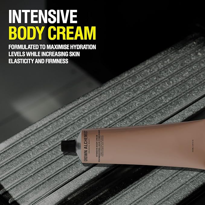 Grown Alchemist Body Cleanser (300ml) + Smoothing Body Exfoliant (170ml) + Intensive Body Cream (120ml) Skincare Set-VivaGrace Women