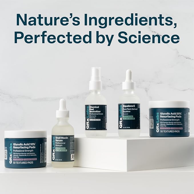 QRxLabs Niacinamide & Retinol Serum - 2 fl Oz - Niacinamide, Retinol & Arbutin - Anti-Aging Pore & Wrinkle Reducer - Fades Blemishes & Tightens Skin-VivaGrace Women