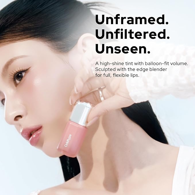 Unseen Balloon Tint, 6 Colors Set for All Skin Types. Buildable Color, Long Lasting Glossy Lip Stains, Lightweight Lip Gloss Make up (Delight, 1 Oz)-VivaGrace Women