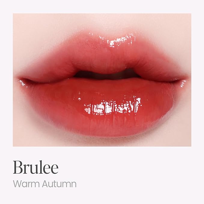 Espoir Couture Lip Tint Glaze #6 Brulee 0.14oz | Volumizing Lip Stain with Syrupy Shine | Long-Lasting & Vibrant Color for Radiant Lip Look | Moisturizing & Glossy Lip Tint | Korean Lip Makeup-VivaGrace Women