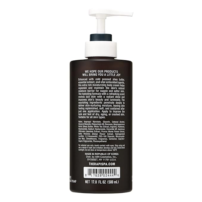 Scented Body Lotion for Women – Hydrating & Nourishing Moisturizer with Shea Butter, Ceramides & Panthenol for Dry Skin – Inclusive for Everyone (White Tea, 17.0 fl oz)-VivaGrace Women