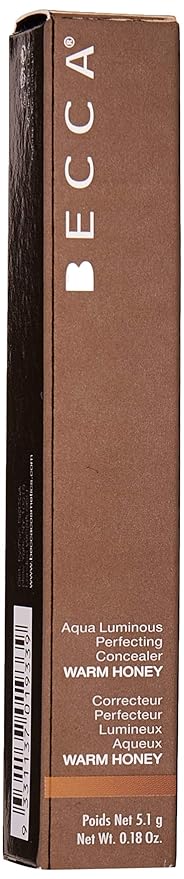 Becca Aqua Luminous Perfecting Concealer, Warm Honey, 0.18 Ounce-VivaGrace Women