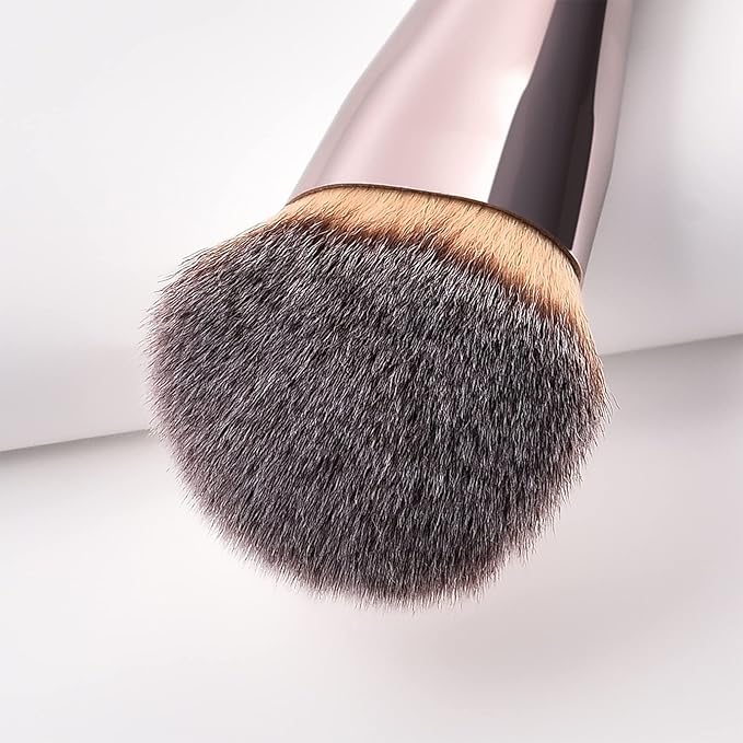 Professional Angled Foundation Brush Premium Synthetic Kabuki Makeup Brush Bronzer Contour Brush Cosmetic Applicator for Blending Liquid Powder BB Cream Vegan Brochas de Maquillaje-VivaGrace Women