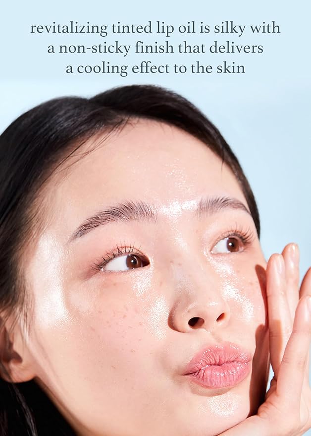 NOONI Korean Vegan Lip Oil - Applemint, 0.12 Fl Oz + Korean Lip Oil - Applepeony, 0.12 Fl Oz Bundle-VivaGrace Women