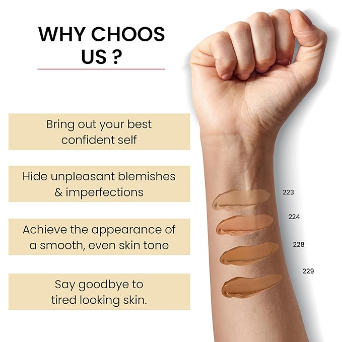 Dermacol Full Coverage Foundation | Long Lasting Waterproof Makeup Cover Cream SPF30 | Hypoallergenic & Light Weight Liquid | Tattoo, Acne, Spots, Under-eye Skin Cover-up - 30g-VivaGrace Women