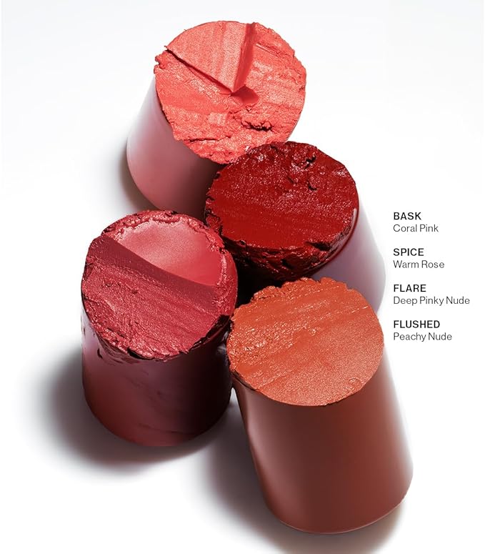 MAKE Beauty Heat Stroke Cream Blush Stick for Cheeks with Natural Hydrating Dewy Finish. Creamy Gel Cheek Tint Balm - Shade Swelter, Berry Blush-VivaGrace Women